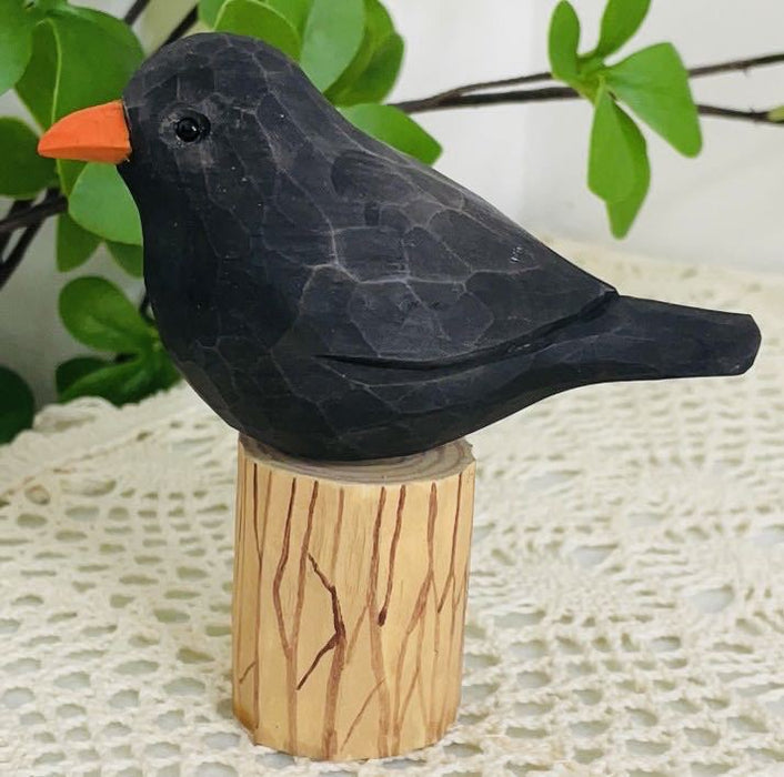 🔥HOT SALE NOW 49% OFF 🎁 -Wooden Carved Bird Statue