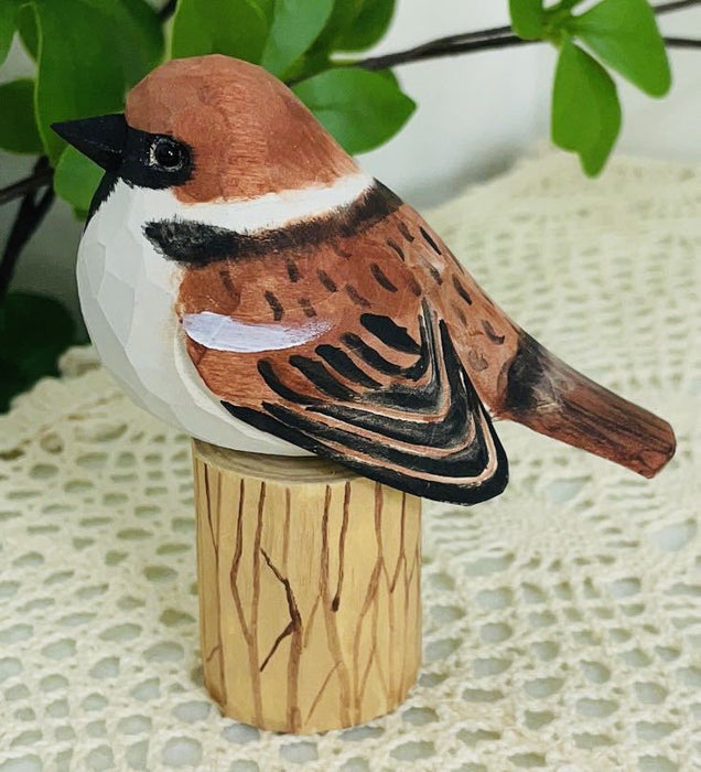 🔥HOT SALE NOW 49% OFF 🎁 -Wooden Carved Bird Statue