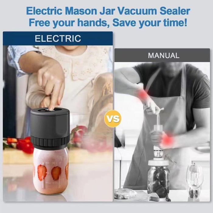 🔥HOT SALE NOW 49% OFF 🎁  - Electric Vacuum Sealer For Mason Jars