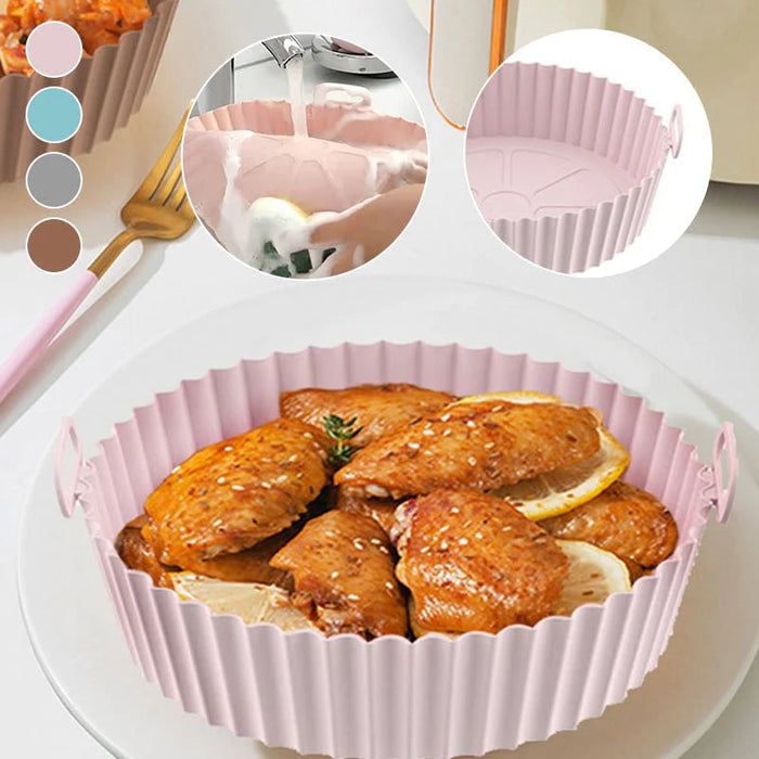 🔥HOT SALE NOW 49% OFF 🎁  - Air Fryer Silicone Baking Tray