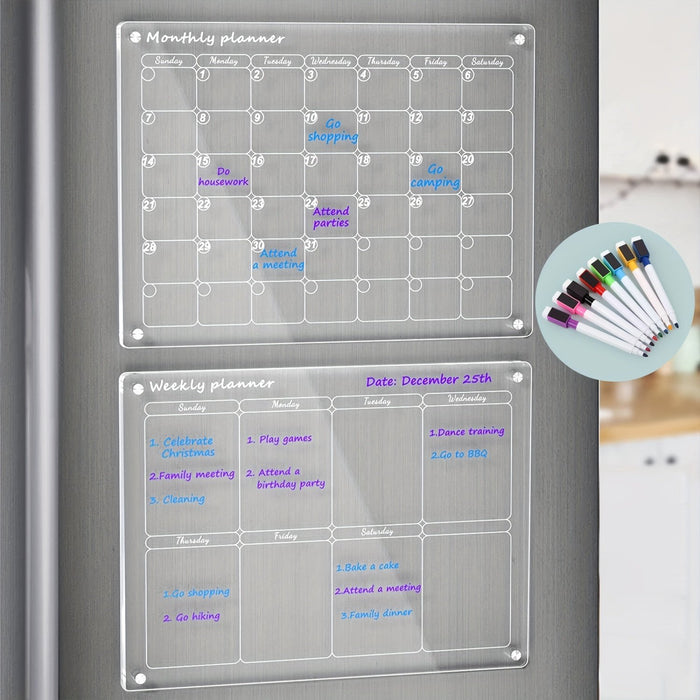 🔥HOT SALE NOW 49% OFF 🎁  - 📆Magnetic Schedule Planner For Fridge[Permanently reusable]