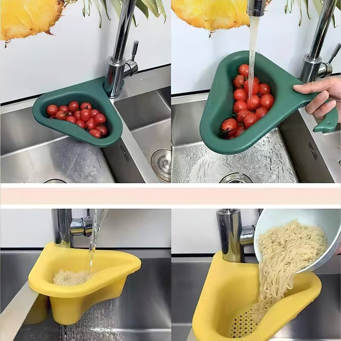 🔥HOT SALE NOW 49% OFF 🎁  -  Kitchen Sink Drain Basket Swan Drain Rack