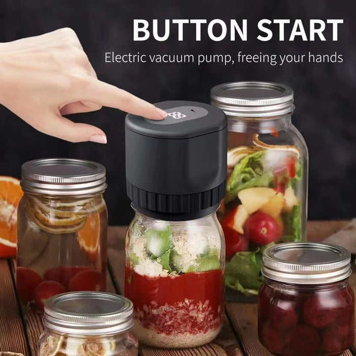 🔥HOT SALE NOW 49% OFF 🎁  - Electric Vacuum Sealer For Mason Jars