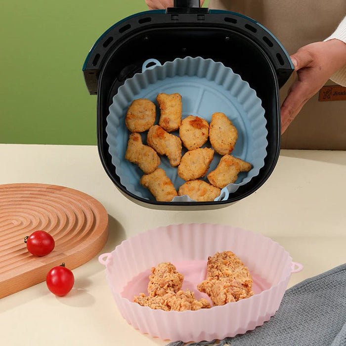 🔥HOT SALE NOW 49% OFF 🎁  - Air Fryer Silicone Baking Tray