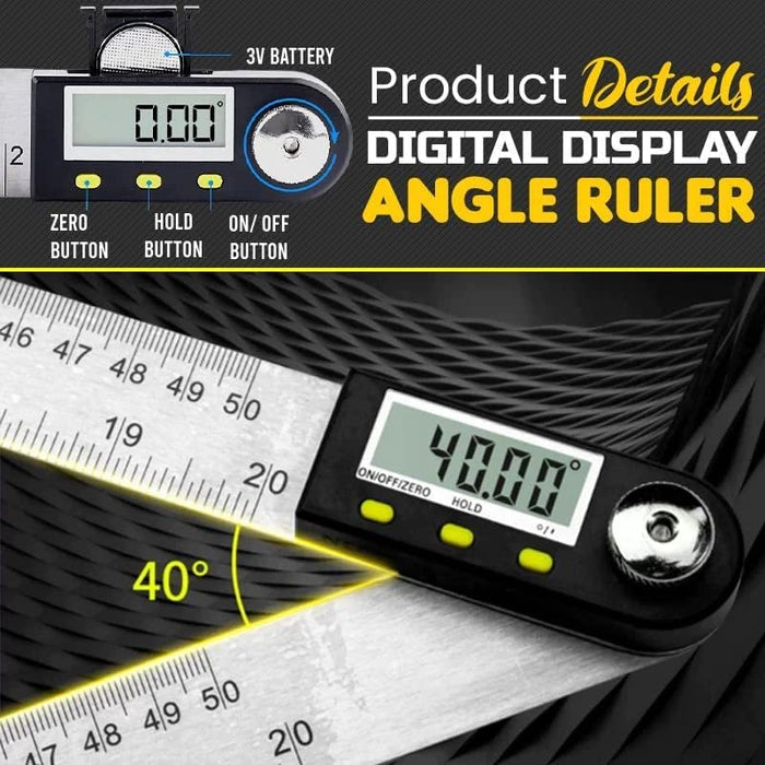 🔥HOT SALE NOW 49% OFF 🎁  -Digital Display Angle Ruler