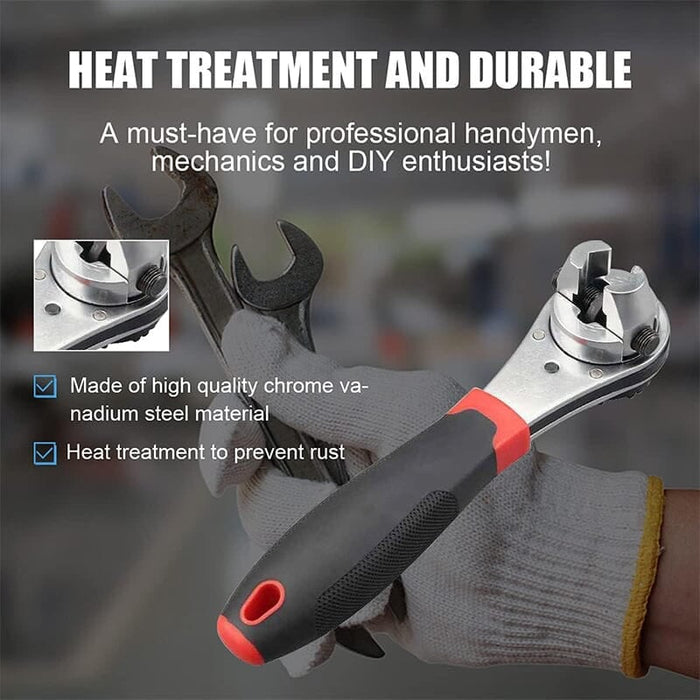 🔥HOT SALE NOW 49% OFF 🎁  - 😍Adjustable Ratchet Wrench