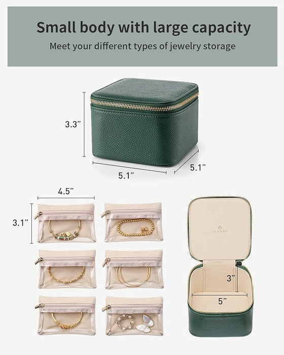 🔥HOT SALE NOW 49% OFF 🎁  - Leather Jewelry Boxes for Travel