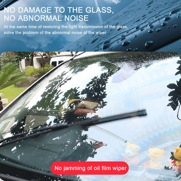 🔥HOT SALE NOW 49% OFF 🎁  - 🔥Car Glass Oil Film Stain Removal Cleaner