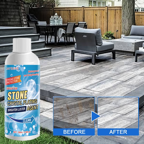 🔥HOT SALE NOW 49% OFF 🎁  - 🔥Stone Stain Remover Cleaner (Effective Removal of Oxidation, Rust, Stains)