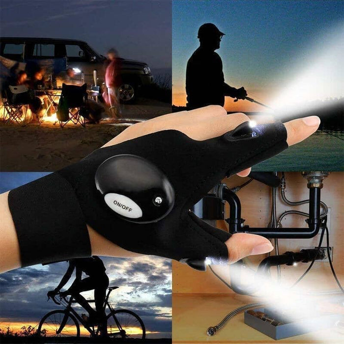 🔥HOT SALE NOW 49% OFF 🎁 - LED Gloves with Waterproof Lights