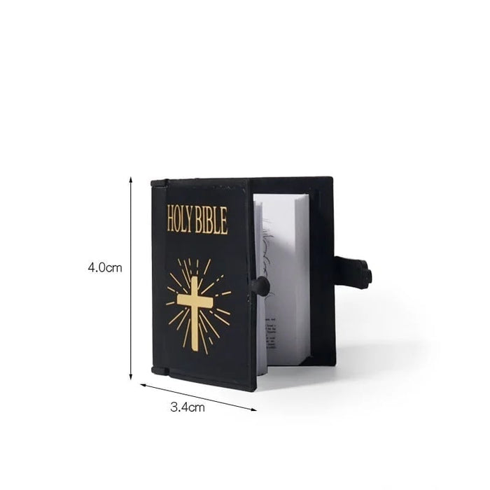 🔥BUY 2 GET 1 FREE 🎁 -  🙏1:12 Mini Bible Flip Book KeyChain (Buy 2 Get 1 Free)