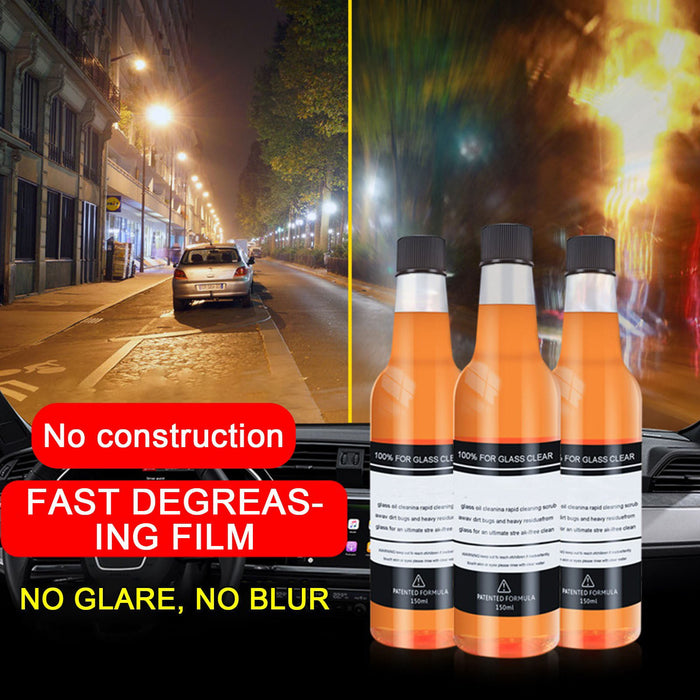 🔥HOT SALE NOW 49% OFF 🎁  - 🔥Car Glass Oil Film Stain Removal Cleaner