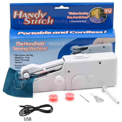 🔥HOT SALE NOW 49% OFF 🎁  - 🔥Handheld Mini Electric Sewing Machine