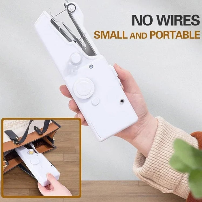 🔥HOT SALE NOW 49% OFF 🎁  - 🔥Handheld Mini Electric Sewing Machine