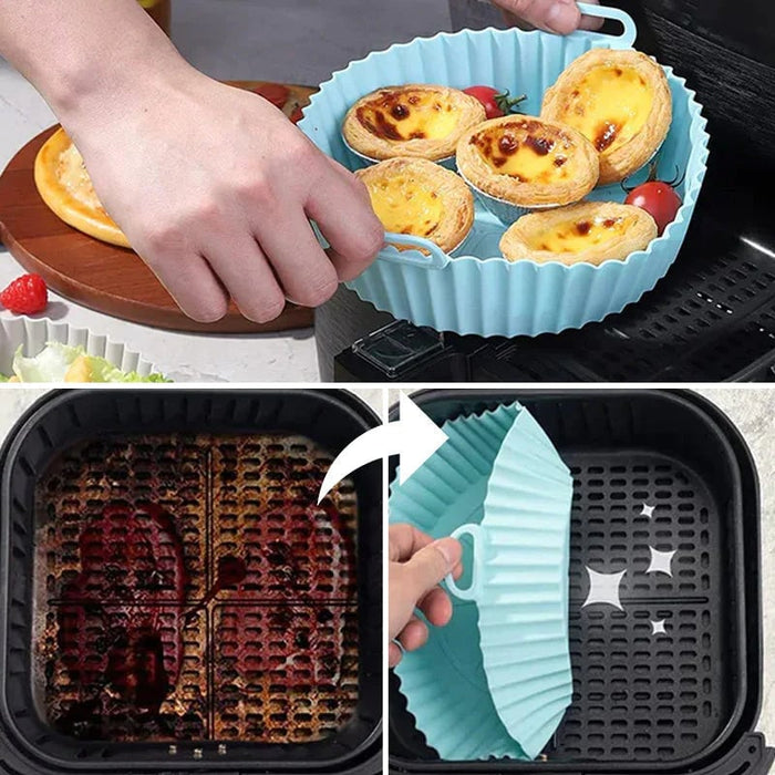 🔥HOT SALE NOW 49% OFF 🎁  - Air Fryer Silicone Baking Tray